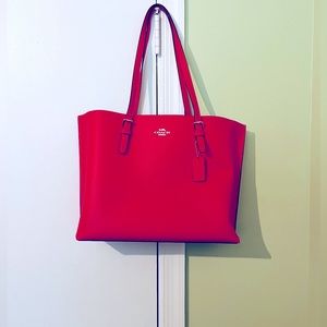 Hot Pink Coach Tote